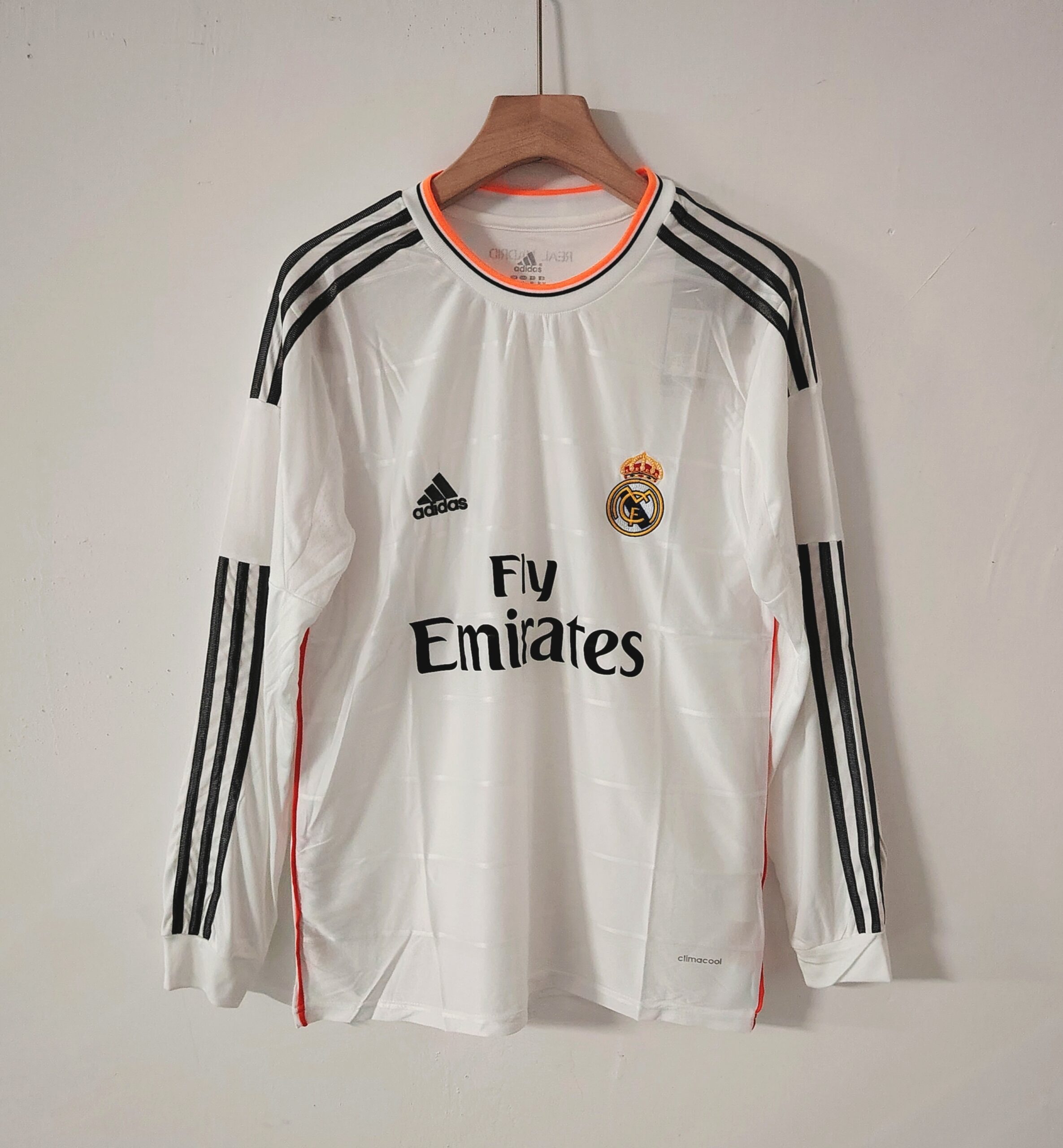 2013-2014 Real Madrid Home Stadium Long Sleeves