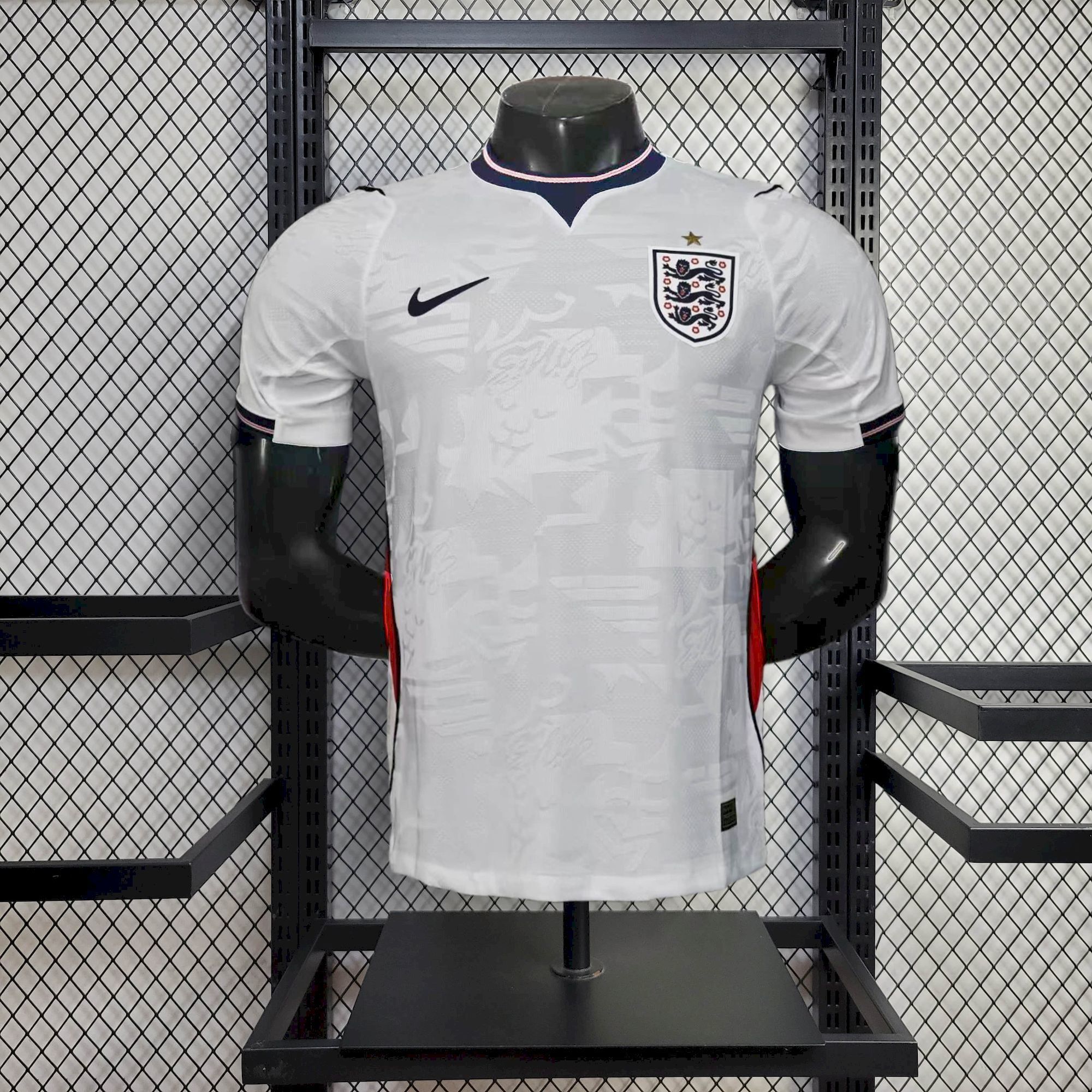 Mens England 2026 World Cup Home Jersey Player Version