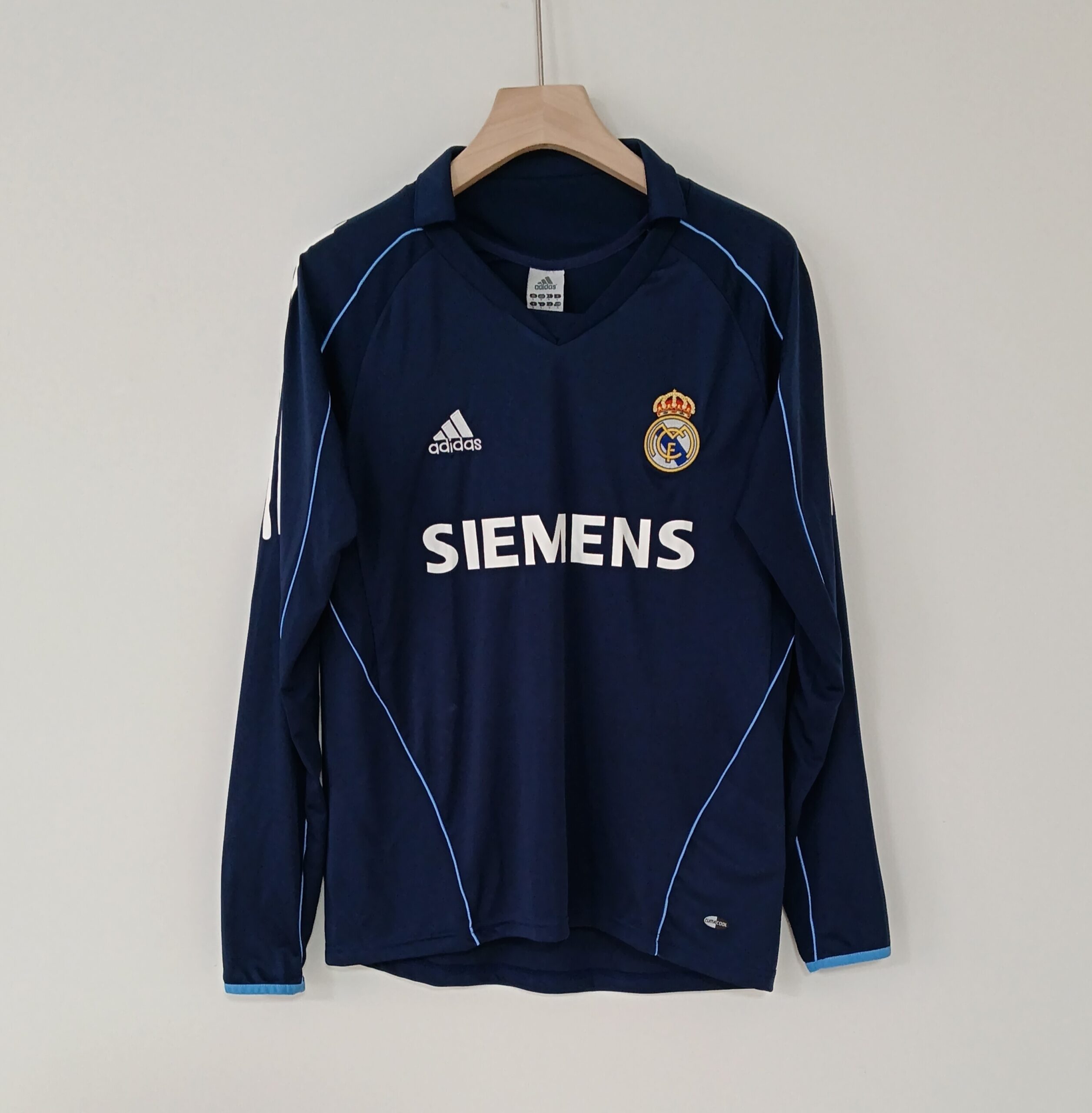 2005-2006 Real Madrid Away Long Sleeves