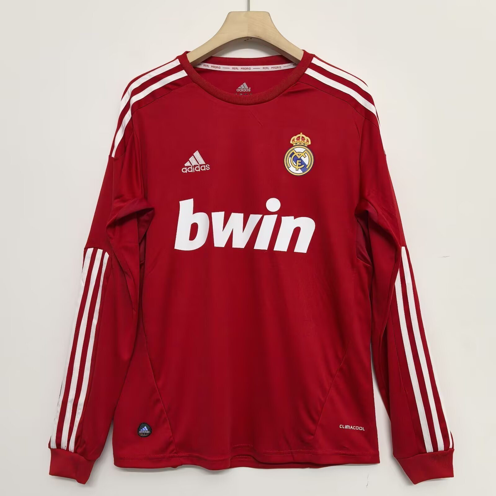 2011-2012 Real Madrid (Red) - Second Away Match - Long Sleeve