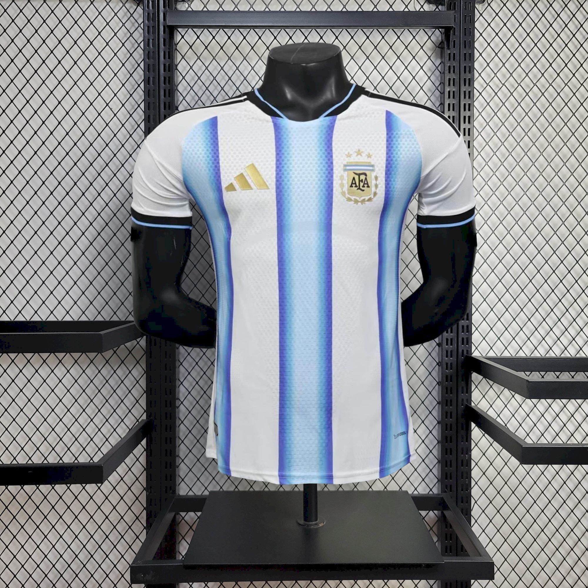Mens Argentina 2026 World Cup Home Jersey Player Version