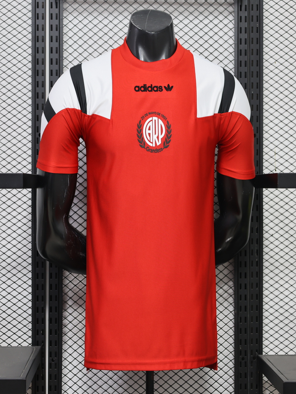 26-27 River Plate Retro Casual Jersey Red