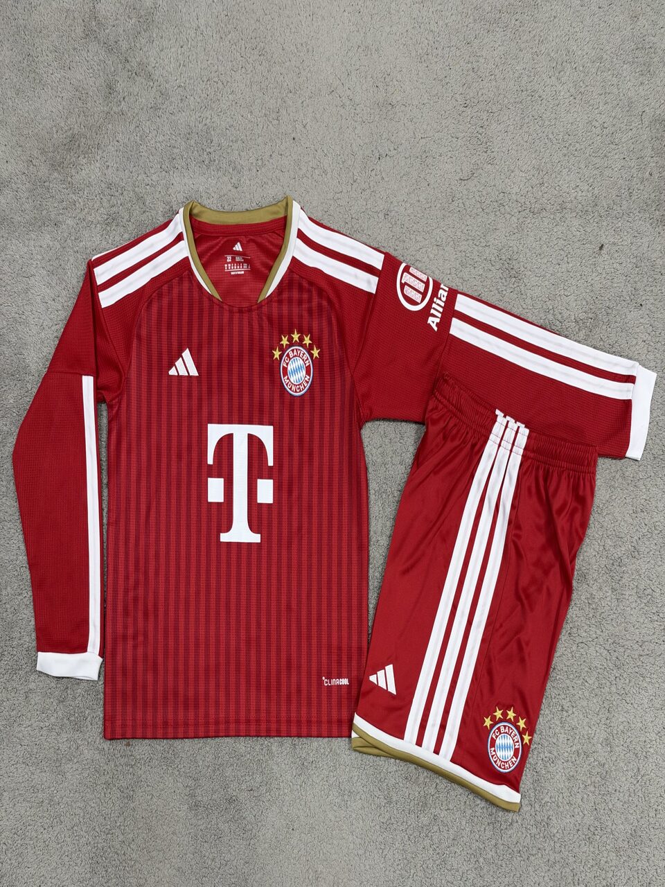 2627 Bayern Munich Home Long-Sleeve Kids' Jersey